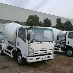 Bồn Trộn Isuzu NQR75HE5 3 Khối