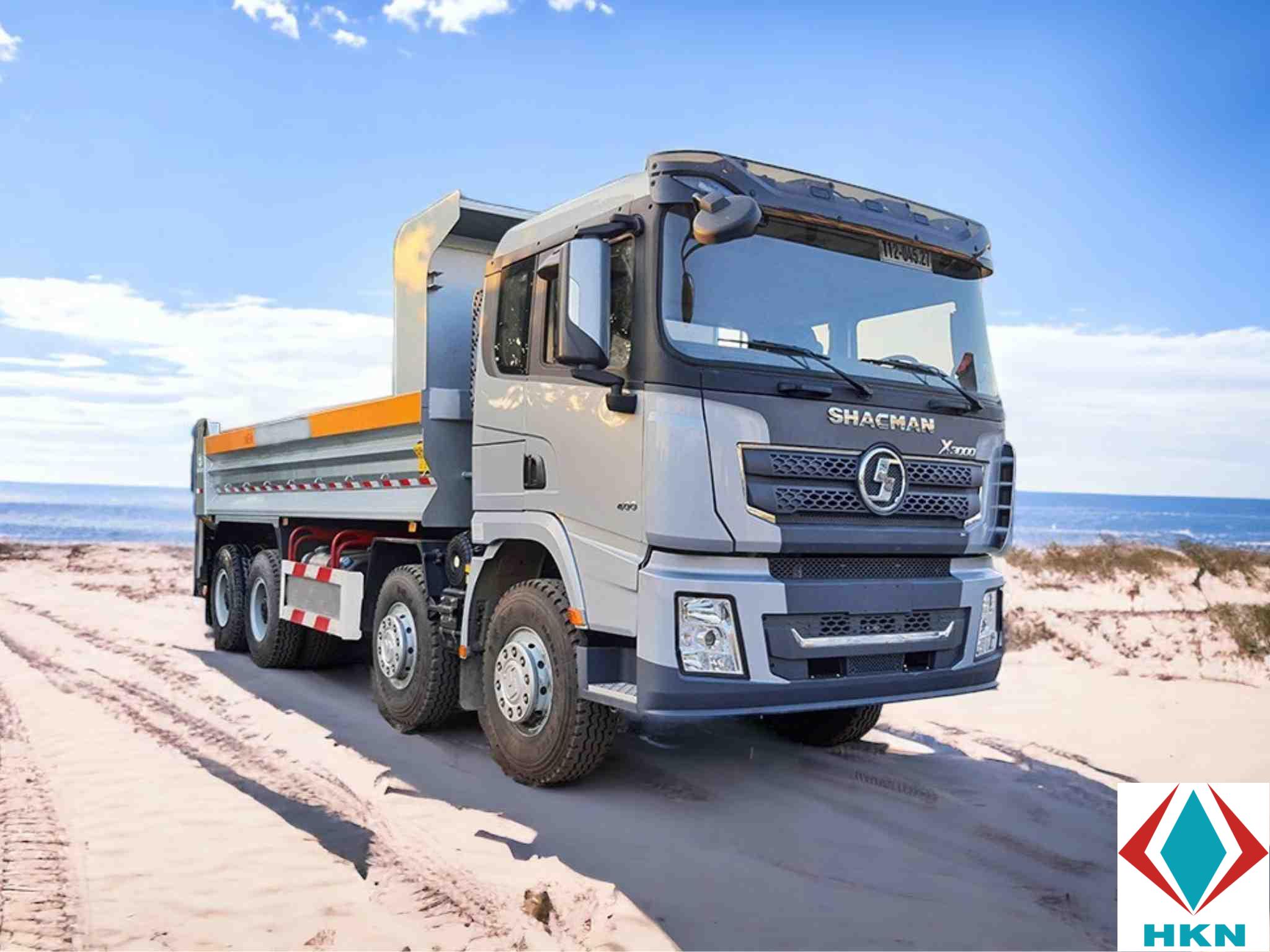 Xe Ben Shacman 4 Chân X3000 400 HP