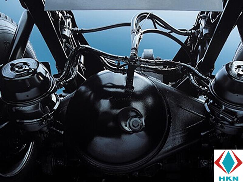 Xe Tải Hyundai HD320 4 Chân 15 Tấn Gắn Cẩu Ferrari 8 Tấn 4 Khúc