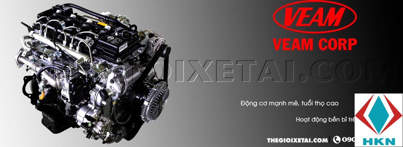 Xe Cẩu Veam VT750 6T5 Gắn Cẩu Kanglim KS633