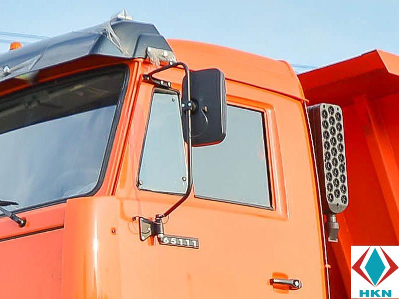 Xe Tải Kamaz 13 Tấn 3 Chân Gắn Cẩu Unic 3 Tấn 4 Khúc