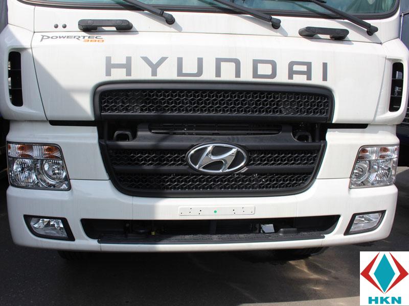 Xe Cẩu Hyundai HD250 12 Tấn Gắn Cẩu Unic URV553