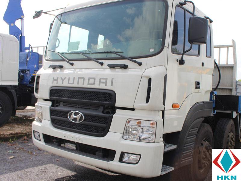 Xe Cẩu Hyundai HD360 5 Chân 17 Tấn Gắn Cẩu Unic URV554