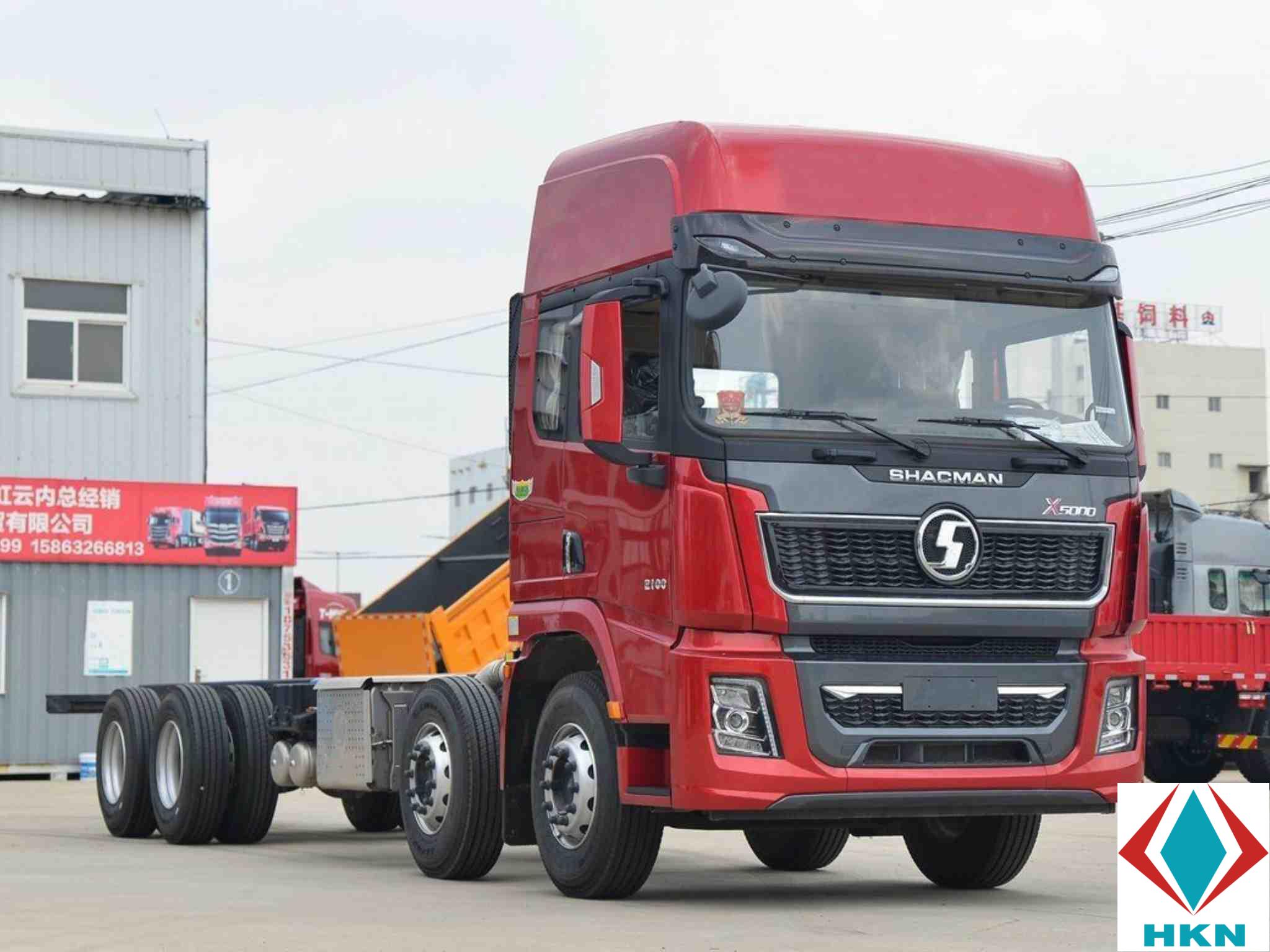 Xe tải Shacman X5000 4 Chân 340 HP