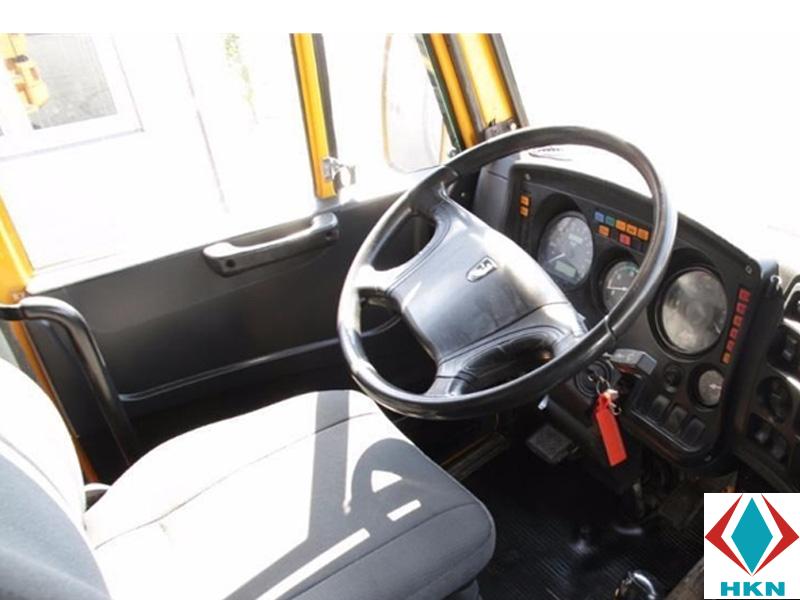 Xe Tải Kamaz 13 Tấn 3 Chân Gắn Cẩu Unic 3 Tấn 4 Khúc