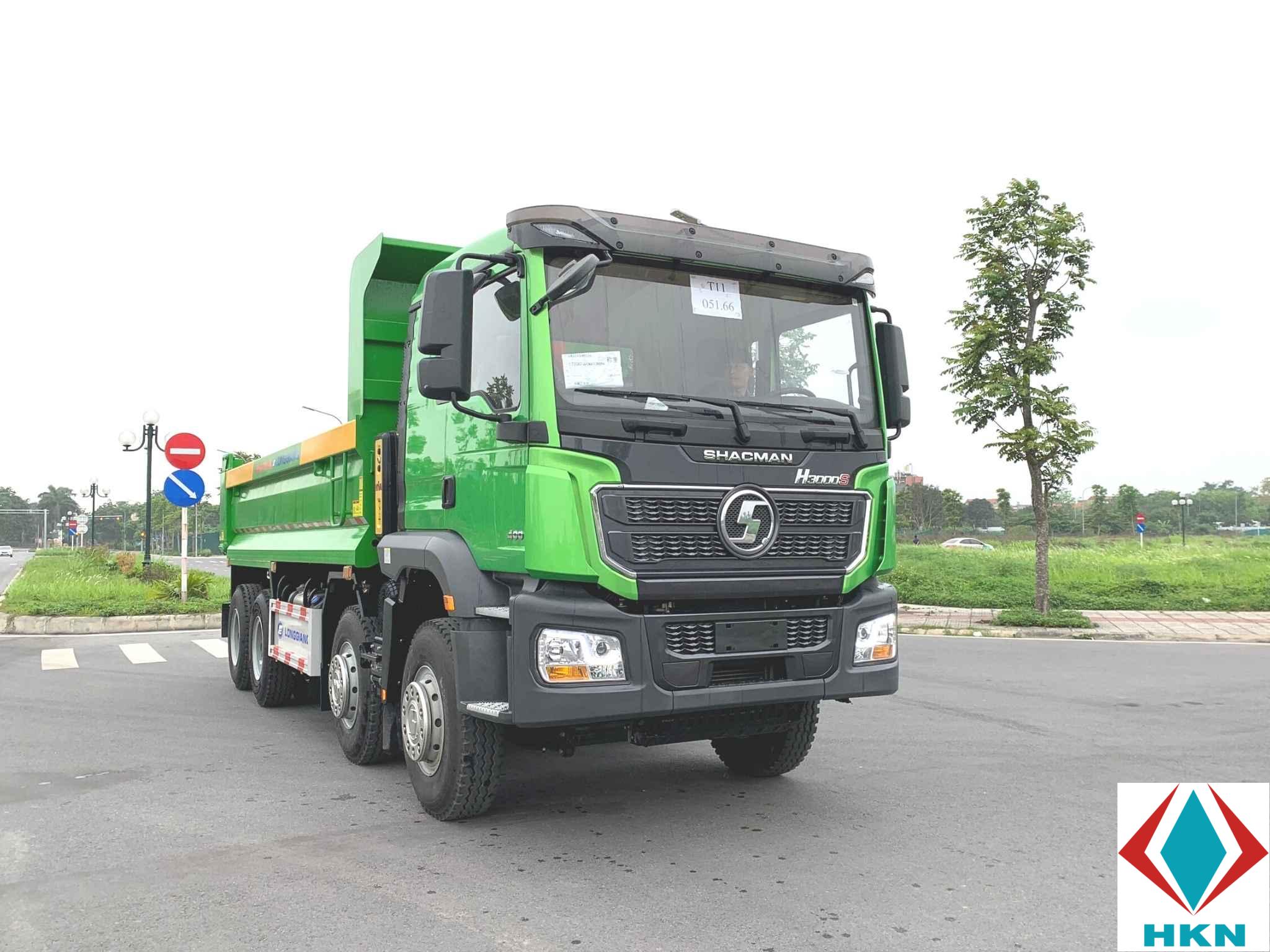 Xe Ben 4 Chân Shacman H3000s 400HP