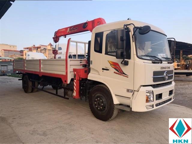 Xe Cẩu Dongfeng B180 6T7 Gắn Cẩu Unic URV504
