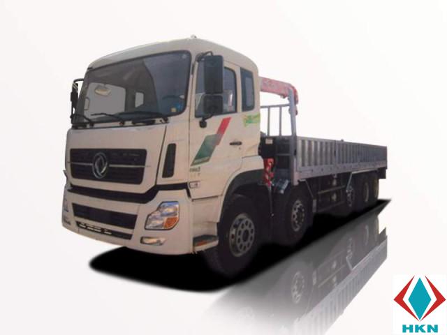 Xe Cẩu Dongfeng L340 5 Chân 20 Tấn Gắn Cẩu Unic V344