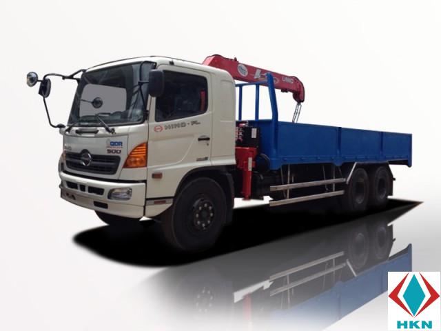 Xe Cẩu Hino FL8JTSG 15 Tấn Gắn Cẩu Unic URV344