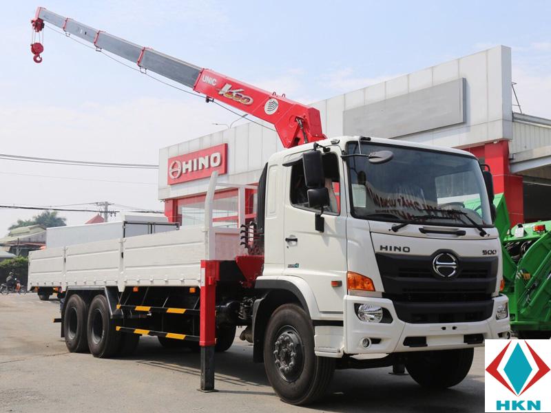 Xe Cẩu Hino FM8JW7A 11T2 Gắn Cẩu Unic URV635