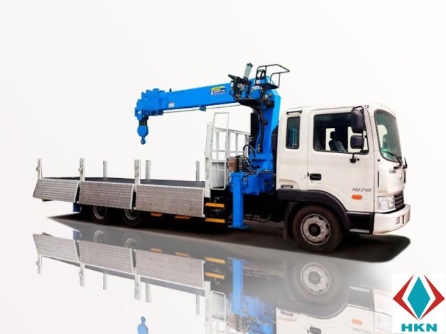 Xe Cẩu Hyundai HD210 11 Tấn Gắn Cẩu Dongyang 6 Tấn 6 Khúc