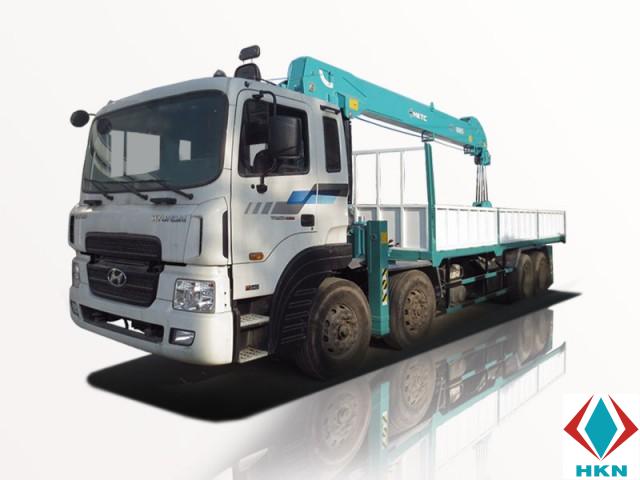 Xe Cẩu Hyundai HD360 5 Chân Gắn Cẩu HKTC HLC10015S
