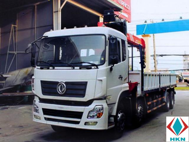 Xe Tải Dongfeng 14.3 Tấn Gắn Cẩu SANY PALFINGER SPS20000BE-F