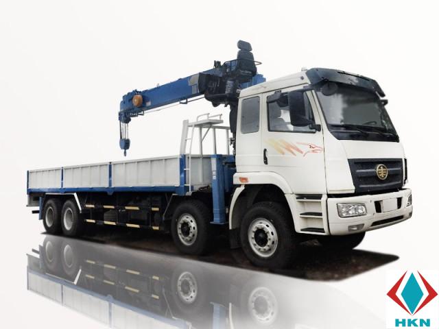 Xe Cẩu Faw 4 Chân 14 Tấn Gắn Cẩu Dongyang SS2036