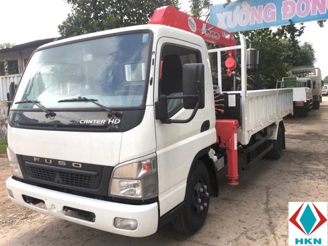 Xe Cẩu Fuso Canter 2T5 Gắn Cẩu Unic URV344