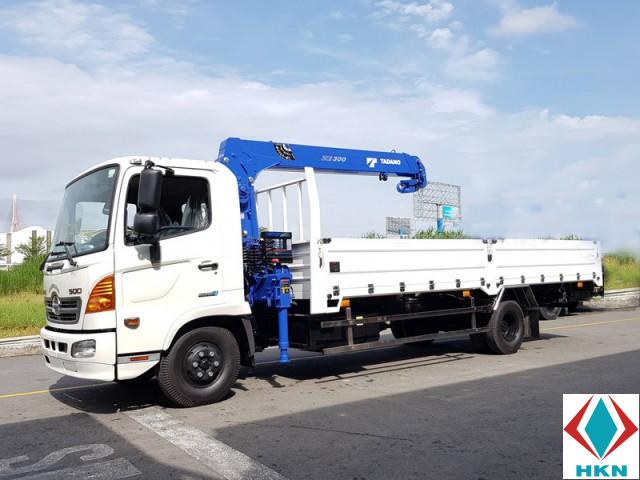 Xe Cẩu Hino FC9JLTA 4T3 Gắn Cẩu Tadano TM-ZE305MH