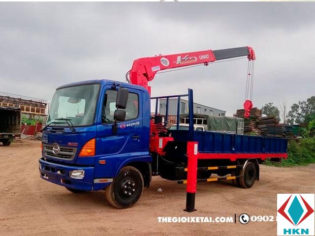 Xe Cẩu Hino FC9JLTA 3T45 Gắn Cẩu Unic URV544