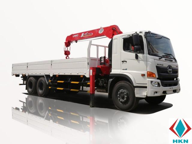 Xe Cẩu Hino FL8JT7A 13 Tấn Gắn Cẩu Unic URV504