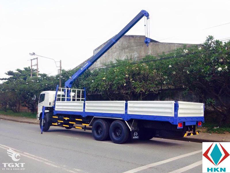 Xe Cẩu Hino FL8JW7A 12T8 Gắn Cẩu Tadano TM-ZE554MH