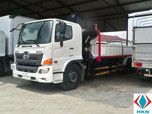 Xe Cẩu Hino FL8JW7A 13T1 Gắn Cẩu Thủy Lực V811T 4S