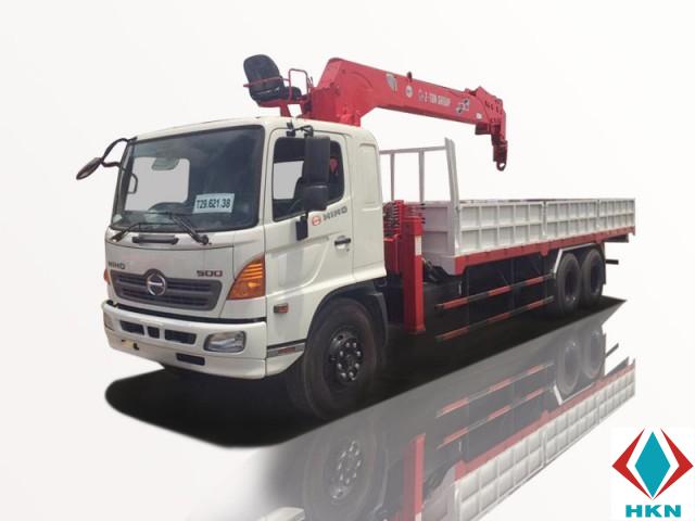 Xe Tải Hino FL8JT7A 11T5 3 Chân Gắn Cẩu ATOM736