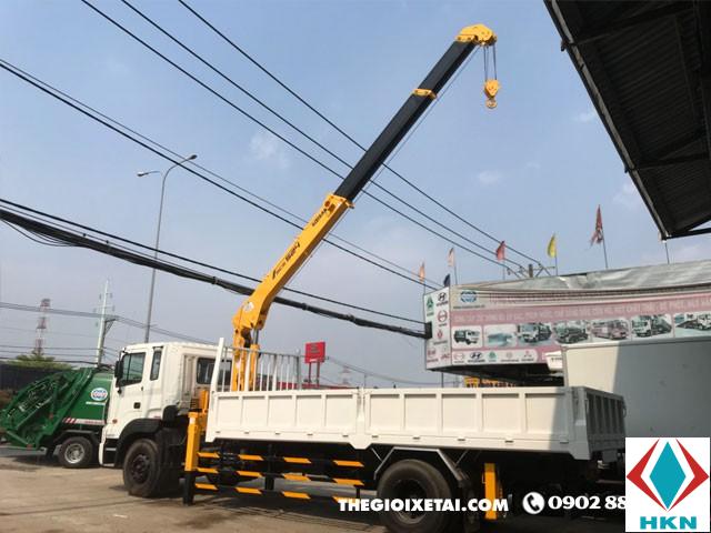 Xe Cẩu Hyundai HD170 5T2 Gắn Cẩu Soosan SCS524