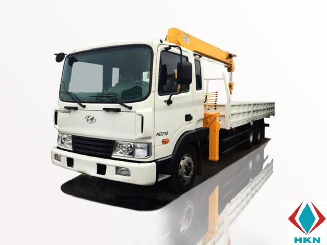 Xe Tải Hyundai HD210 12 Tấn Gắn Cẩu HKTC HLC-3014M 3 Tấn 4 Khúc