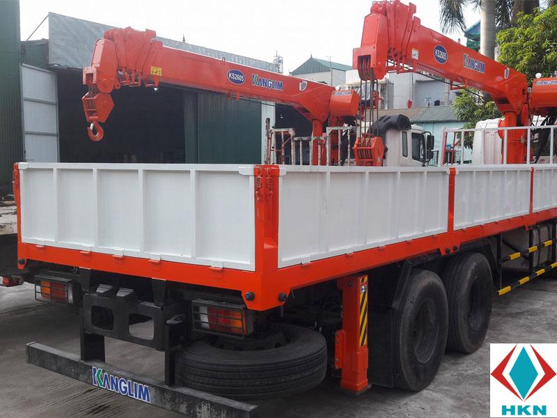Xe Tải Hyundai HD260 9 Tấn Gắn Cẩu Kanglim KS2056T/S