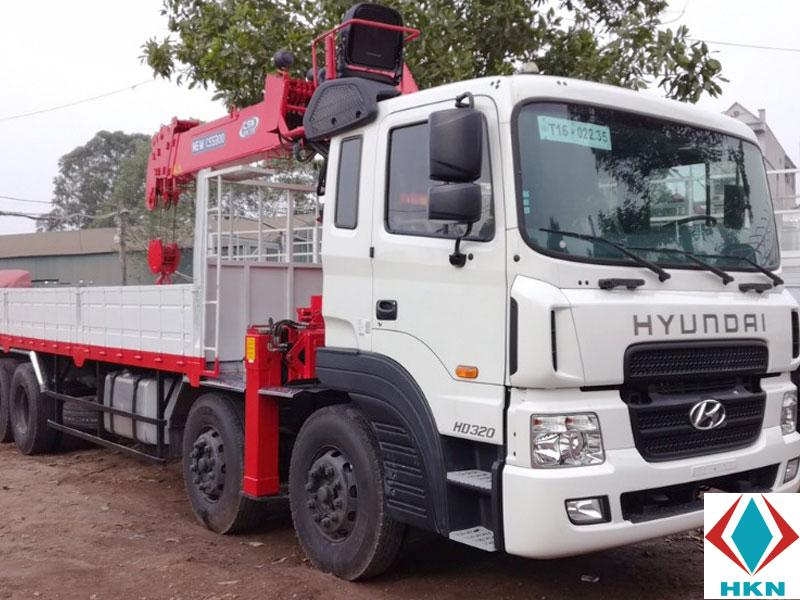 Xe Cẩu Hyundai HD320 11 Tấn Gắn Cẩu CSS300 12 Tấn 4 Khúc