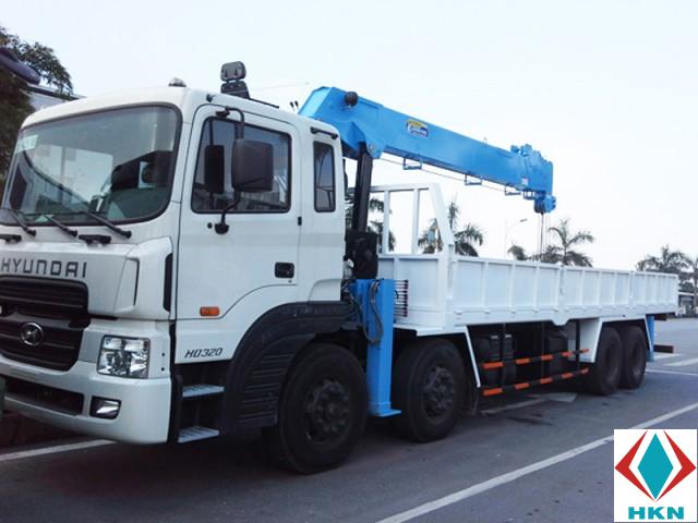 Xe Cẩu Hyundai HD320 12 Tấn Gắn Cẩu Dongyang SS2725LB
