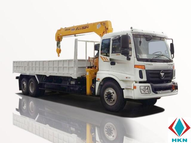 Xe Tải Thaco Auman C1500 3 Chân 11T5 Gắn Cẩu Soosan SCS524