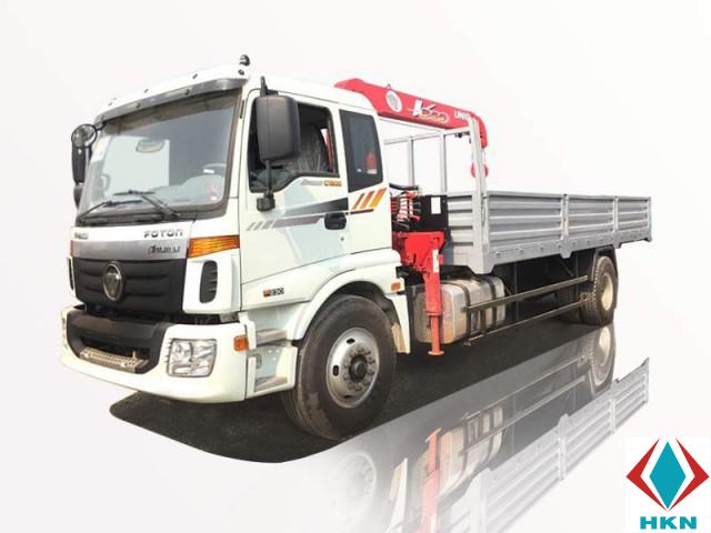 Xe Tải Thaco Auman C1500 14 Tấn Gắn Cẩu Unic URV344