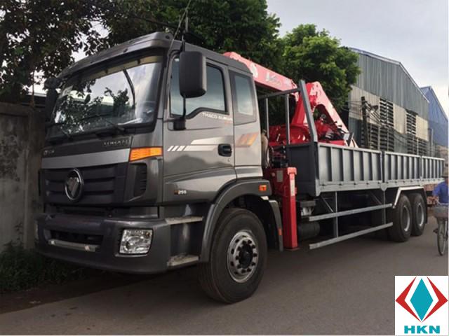 Xe Tải Thaco Auman C240C 13 Tấn Gắn Cẩu Unic URV374
