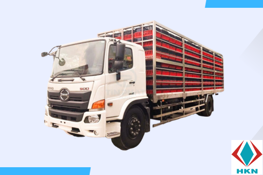 XE CHỞ GIA CẦM HINO 8 TẤN FG8JP7A