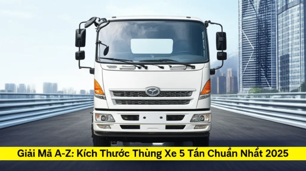 Giải Mã A-Z: Kích Thước Thùng Xe 5 Tấn Chuẩn Nhất 2025